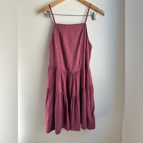 Wild Fable | Embroidered Tiered Mini Dress - Picture 5 of 13